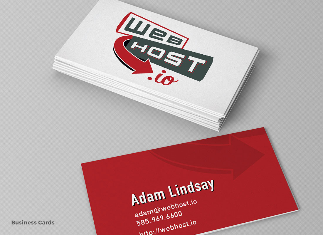 Webhost.io Business Cards