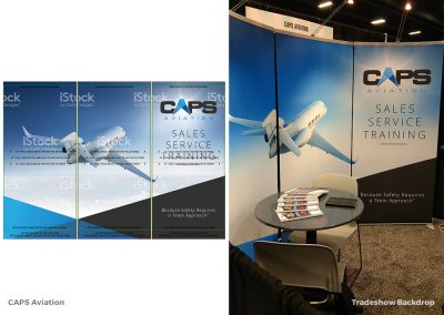 CAPS Aviation - Tradeshow Booth